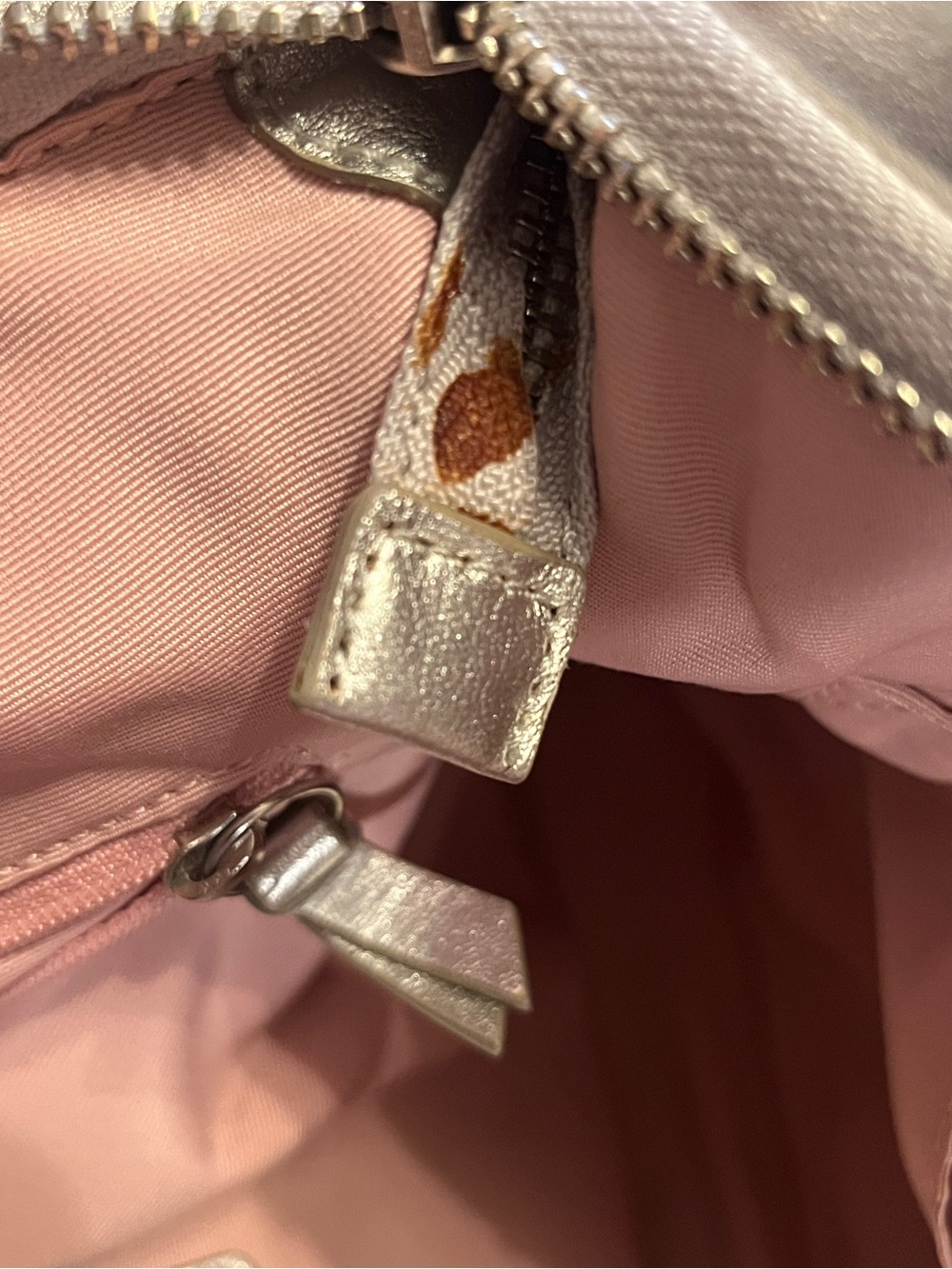 Coach Beige Signature Multi Stripe Tote F17426 - Picture 14 of 15